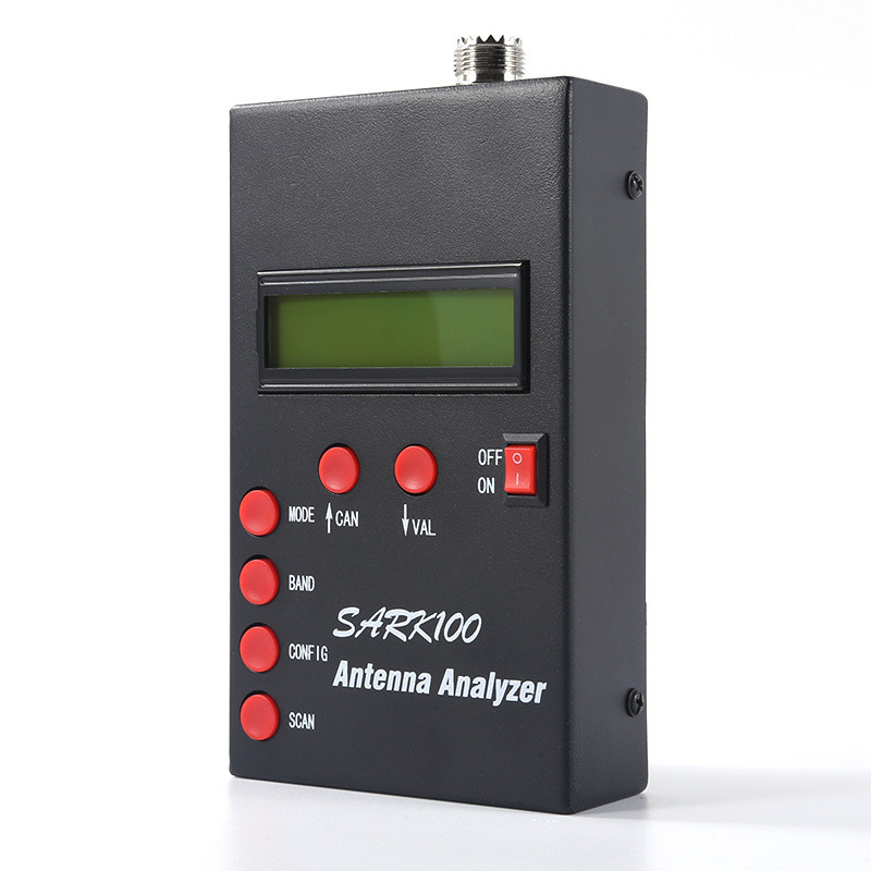 New Sark100 Antenna Analyzer Meter 1-60Mhz Shortwave Swr Antenna Analyzer With 1.0 To 9.99 Swr
