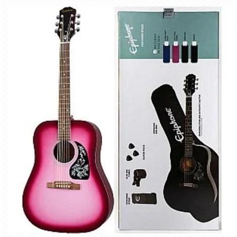 Gitar Akustik Epiphone Starling Player Pack Varian Warna Original