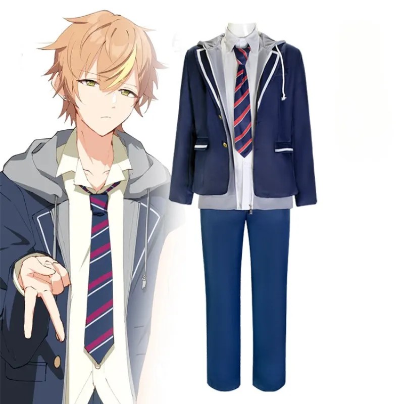 Shinonome Akito Aoyagi Toya Cosplay Costume Anime Project Sekai Colorful Stage Beat Eater BAD SQUAD