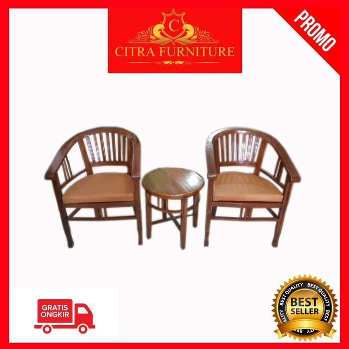 kursi teras betawi lenong 2 kursi