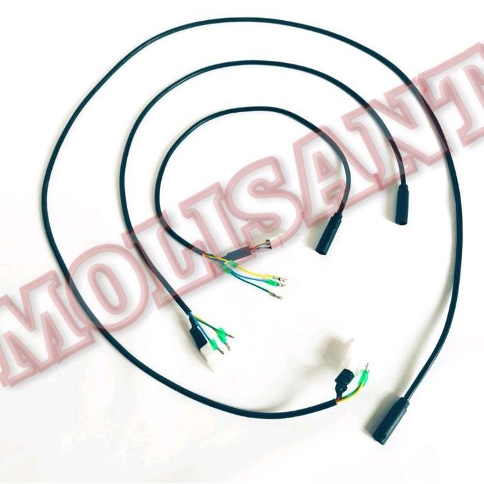 kabel bldc hub 9 pin ebike sepeda listrik