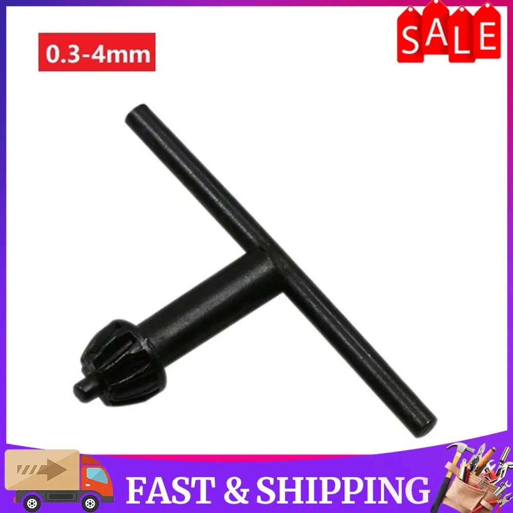0.3-4mm Chuck Key Electric Hand Drill Chuck Wrench Collet Fixture Ratchet Socket Spanner 0.3-4mm