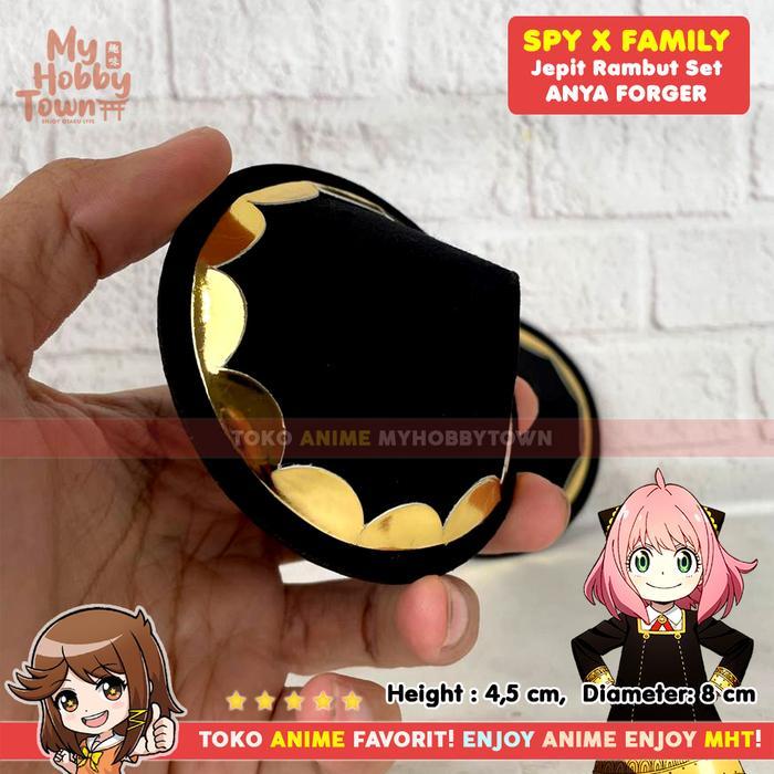 JEPIT RAMBUT ANYA FORGER KOSTUM COSPLAY PROPERTY SPY X FAMILY