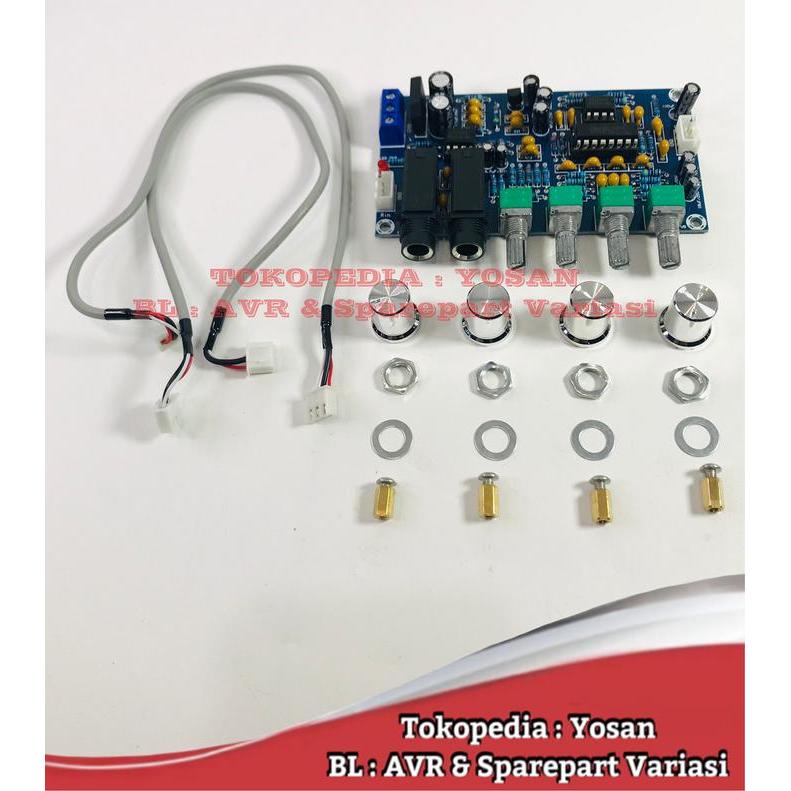 Tntgmusic- Kit Echo Mic Audio Reverb Xh-M173 Pt2399 Microphone