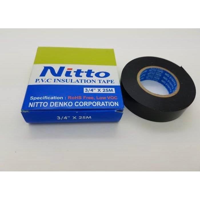 ISOLASI NITTO / ISOLASI KABEL NITTO / ISOLASI LISTRIK