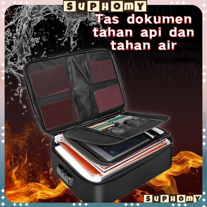 sc8h- Tas Penyimpan Dokumen Tas Dokumen F4 Tas Dokumen Besar Tas Dokumen Tahan Api Dan Air