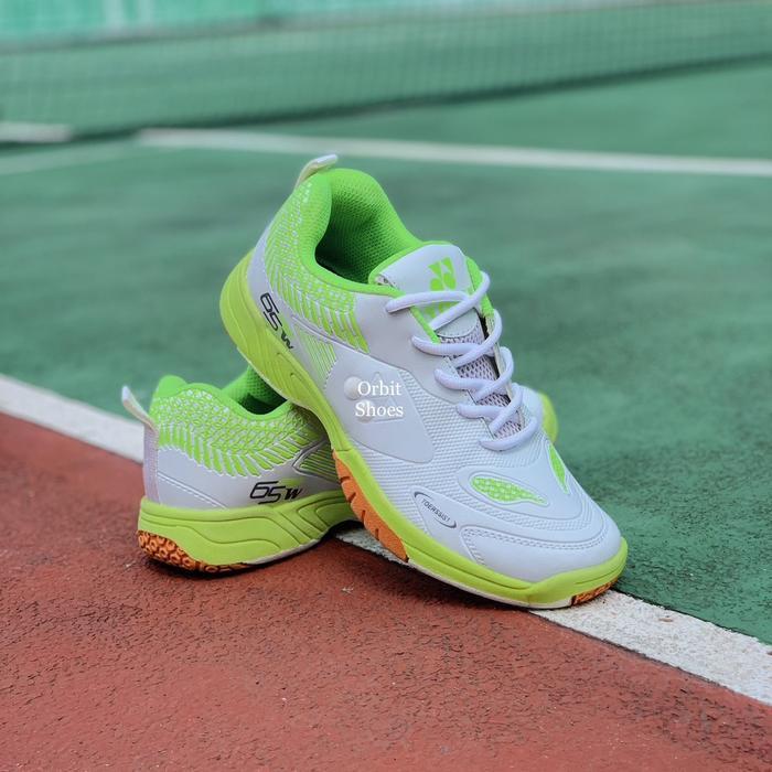 SEPATU / BULUTANGKIS / BADMINTON YONEX 65W PUTIH HIJAU