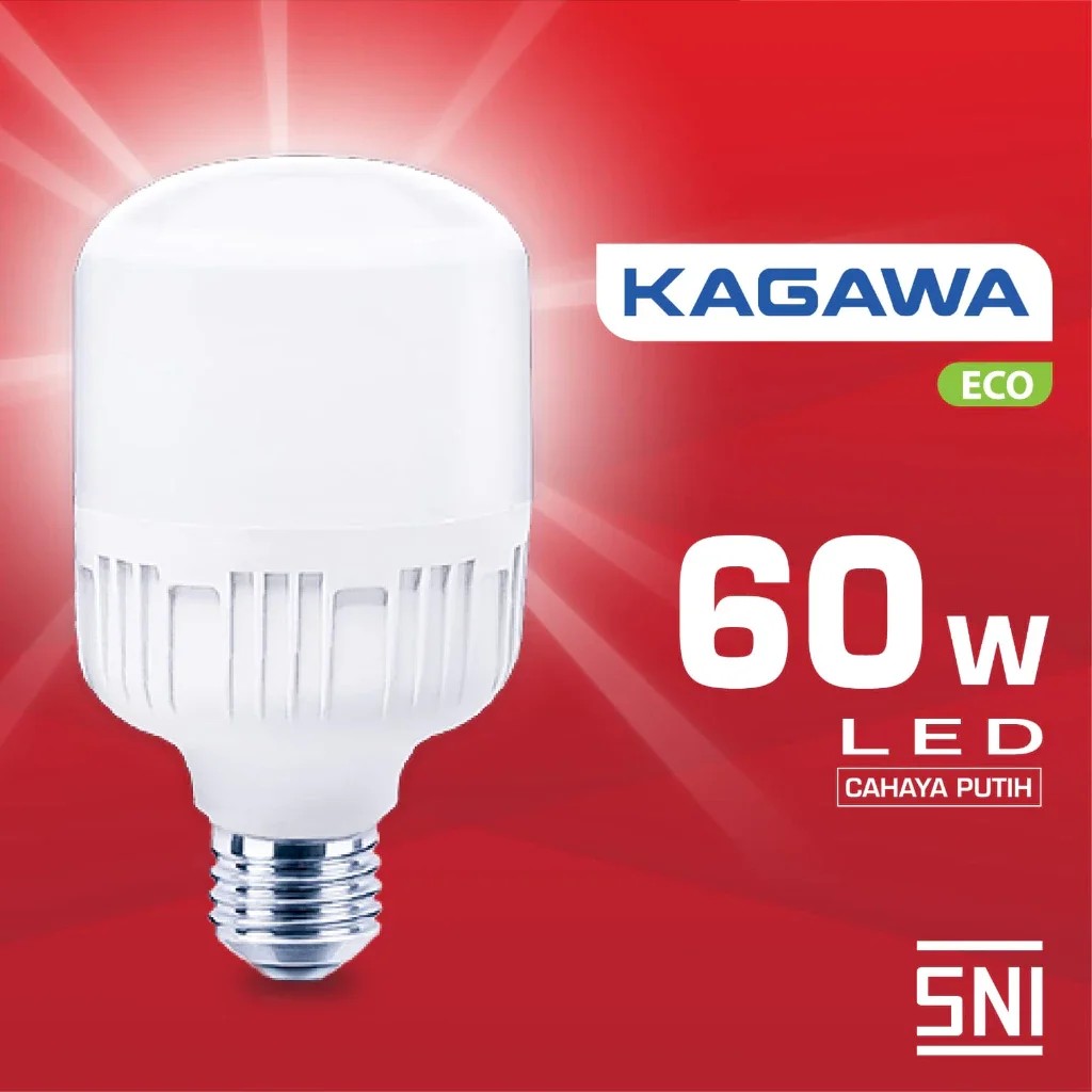 Lampu Led Kagawa Eco Capsule Jumbo 60 Watt Ekonomis Super Murah
