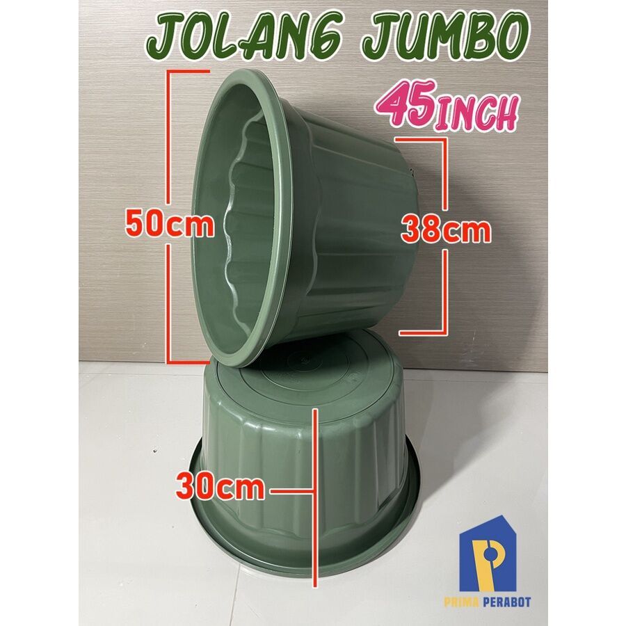 Bak Air jumbo 45Liter / Bak jolang besar / Bak cuci baju / Bak kamar mandi