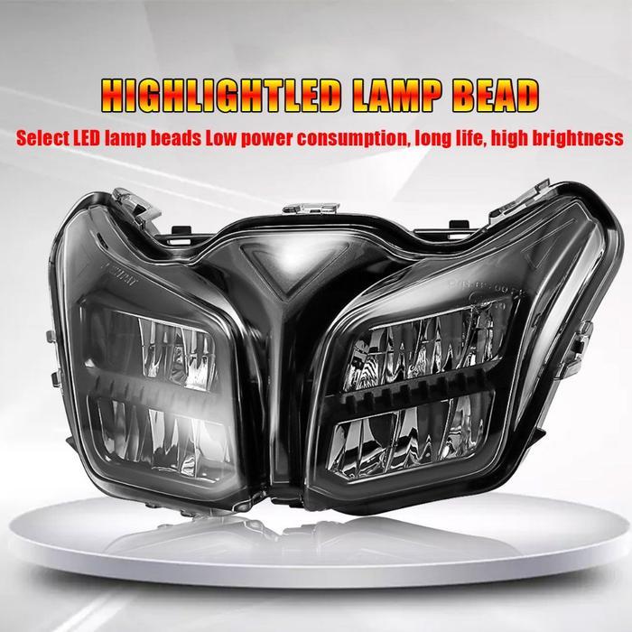 Headlamp Led Untuk Yamaha Jupiter Z1 / Jupiter Z 115 / Lagenda 115 Fi - Biru, Merah Lampu Depan Led