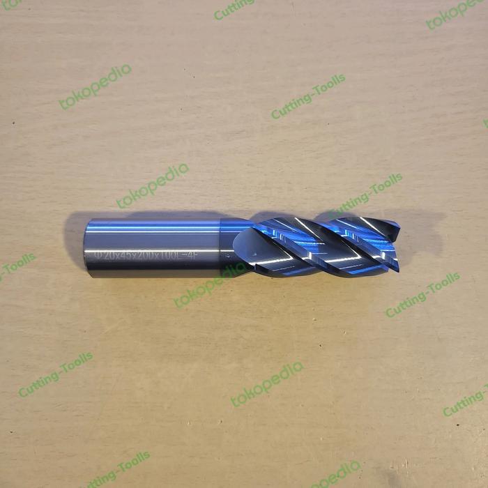 Terbatas Endmill Carbide 20X100L Endmill 20Mm Carbide Endmill Hrc45 Milling Terlaris