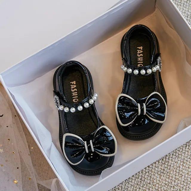 Sepatu Anak Perempuan Umur 2 10 Tahun Terbaru / Sepatu Anak Perempuan Model Pita Tali Mutiara Cantik