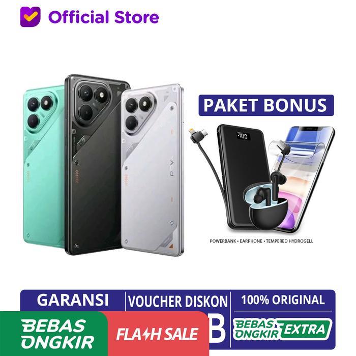 0dw3- Tecno Pova 7 5G 8/256Gb 8/128Gb Garansi Resmi Pova 7 4G