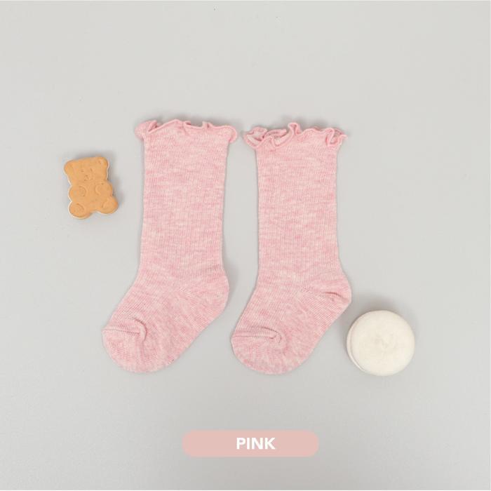 asj7- Mooi Ruffle Socks Kaos Kaki Anak Perempuan
