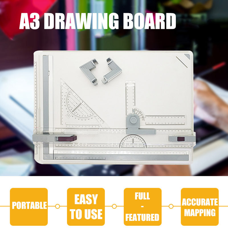 Professional A3 Drawing Table Technical Board With Drawing Head Machine Portable Painting Drawing