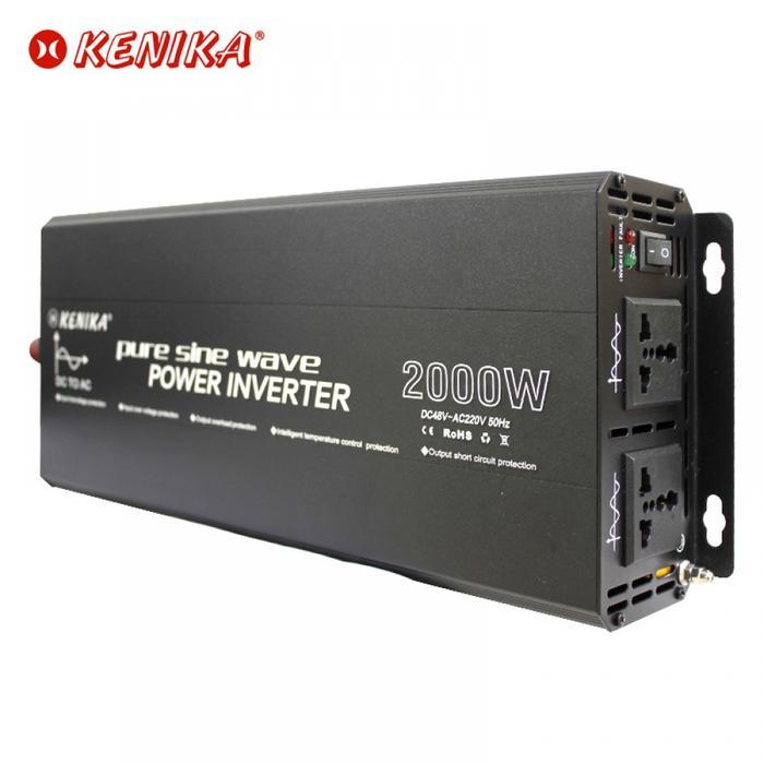 KENIKA PURE SINE WAVE 2000W 48V DC-220V AC POWER INVERTER PSW-2000-48