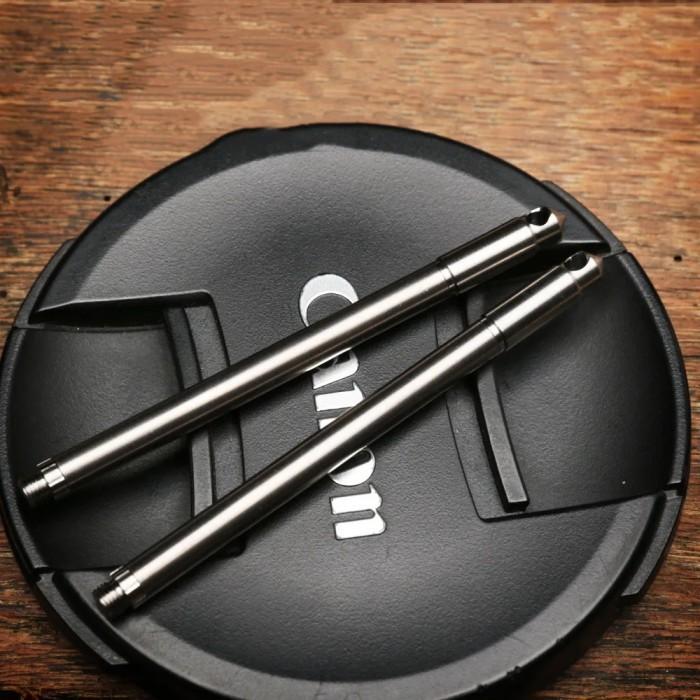 New Titanium Alloy Mini Self Defense Pocket Tactical Pen Glass Breaker Stick Baton Edc Tool Outdoor