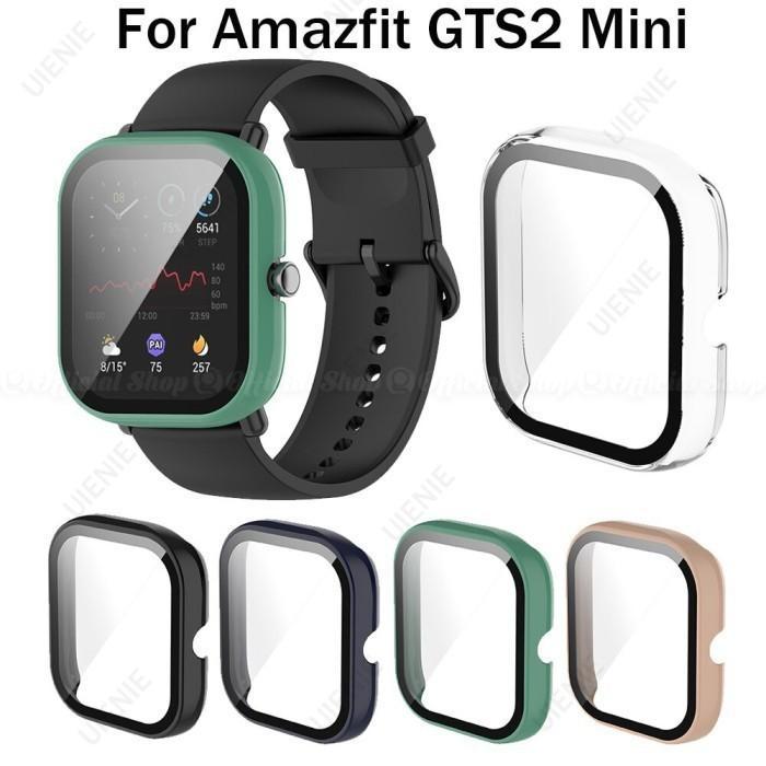 4x7s- Hard Case Pc Bumper 2In1 W/ Tempered Glass For Amazfit Gts2 Gts 2 Mini