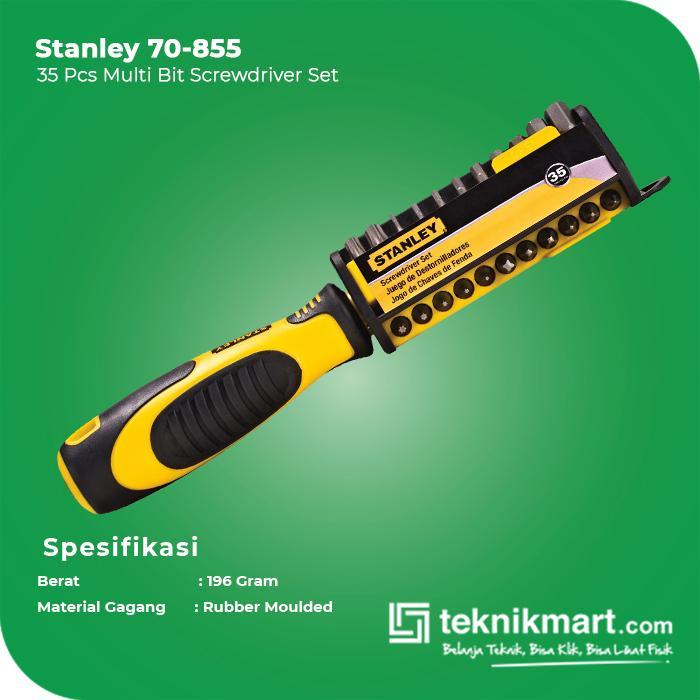 Stanley 35in1 Multi Screwdriver Bit Set / Obeng Set 70-885