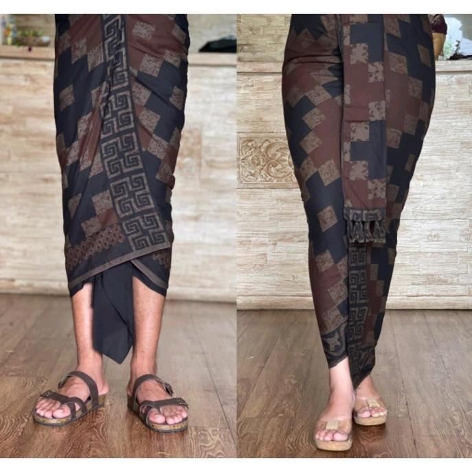 SETT COUPLE KAMEN BATIK BATIK BALI Katun Pasangan Keluarga