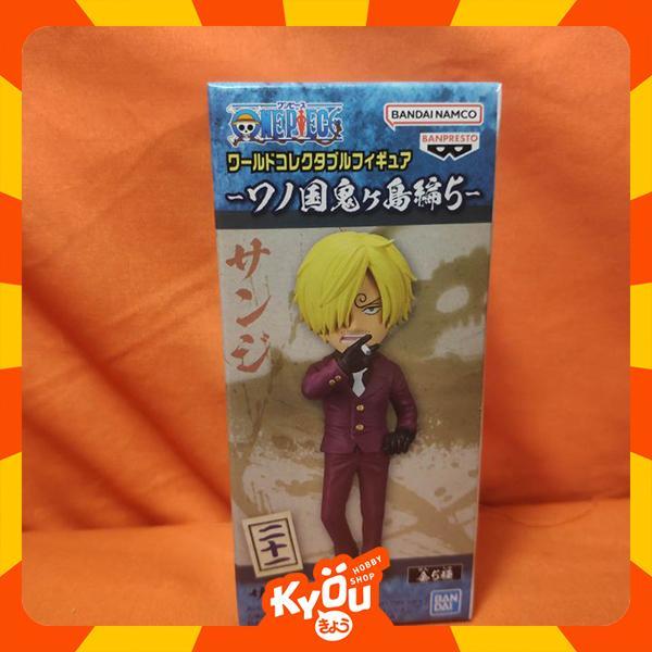 WCF ONE PIECE WANOKUNI ONIGASHIMA 5 SANJI, ZORO, ROBIN, SPEED, OTAMA KODE 1466