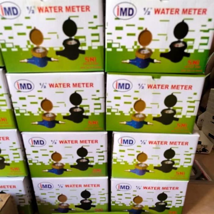IMD Meteran Air Besi 1/2" / Meteran Air 1/2 Inch Besi Meteran Air PDAM