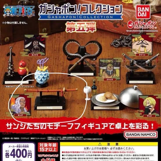 Gachapon Collection One Piece: King Siap Kirim