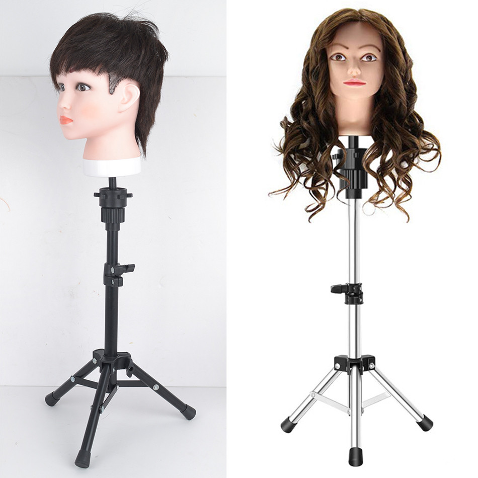 150cm Wig Stand Tripod Mannequin Head Stand for Mannequin Training Head Holder Hairdressing Clamp