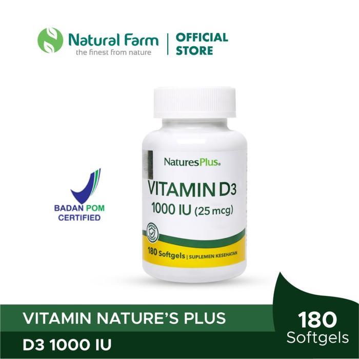 Natures Plus Vitamin D3 1000 IU