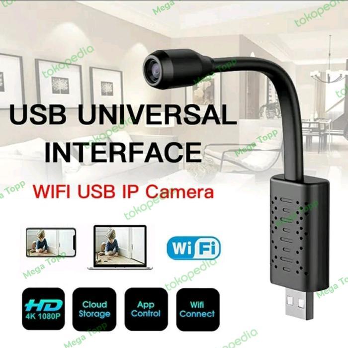 IP Camera Spy Cam CCTV Mini Wifi USB Kamera Pengintai Mini Promo Premium