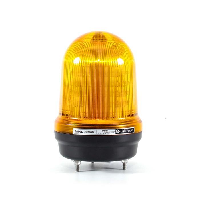 WARNING LIGHT Q100L-110/220V-A QLIGHT LED STEADY/FLASHING QLIGHT