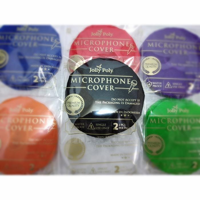 Tntgmusic- Shure Microphone Cover Warna / Shure Mic /Sarung Mic Bahan Kain Filter