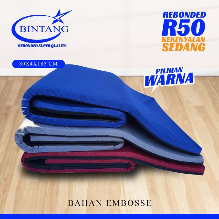 Kasur Lipat Rebonded R50 / Kasur Lipat 80X4X185 /Kasur Rebonded