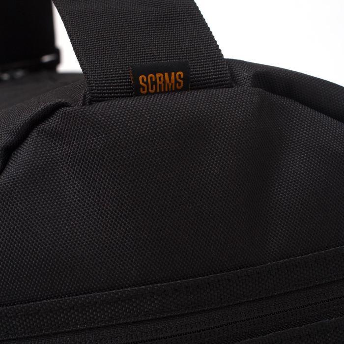 Promo Screamous Tas Fitness Gym Travel Duffle Bag Soile Black Original