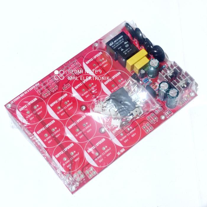 Kit PSU Class H Single CT 12 ELCO CAPACITOR Plus Softstart Dual Layer