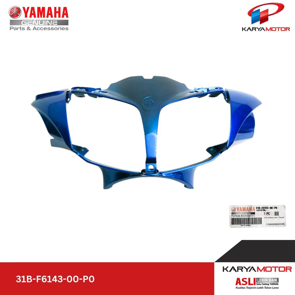 Cover Batok Kepala Lampu Depan Biru COVER, HANDLEBAR UPPER 1 (BLUE MC) 31B1 Yamaha Jupiter Z1 - 31B-