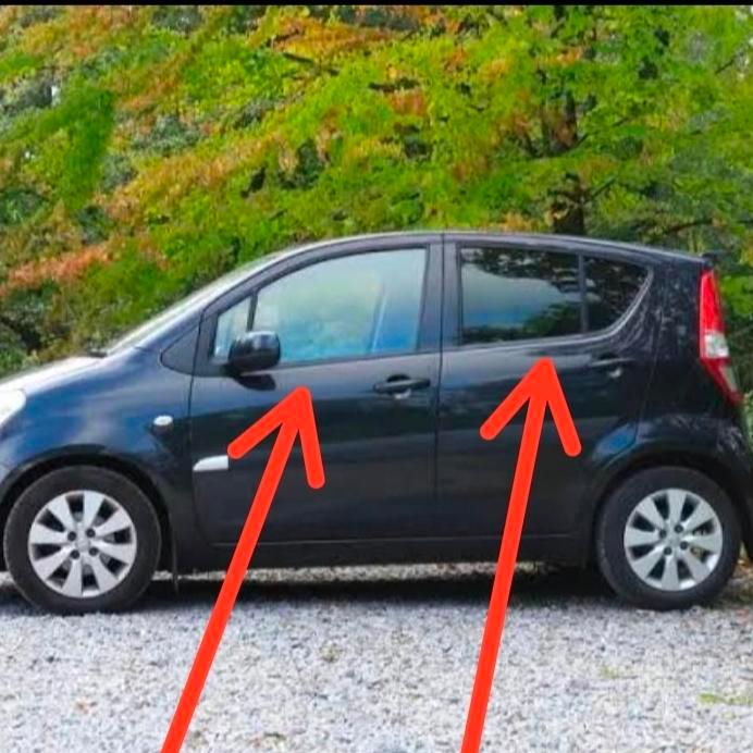 karet pelipit kaca luar water strip kaca suzuki splash