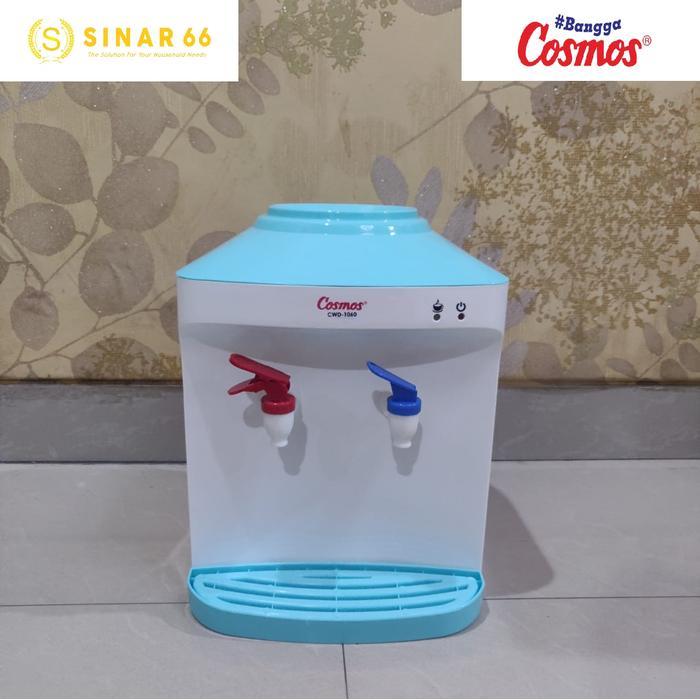 OngkirFree- Cosmos Water Dispenser 2 Kran Galon Atas Panas Normal Cwd-1060 Cwd1060