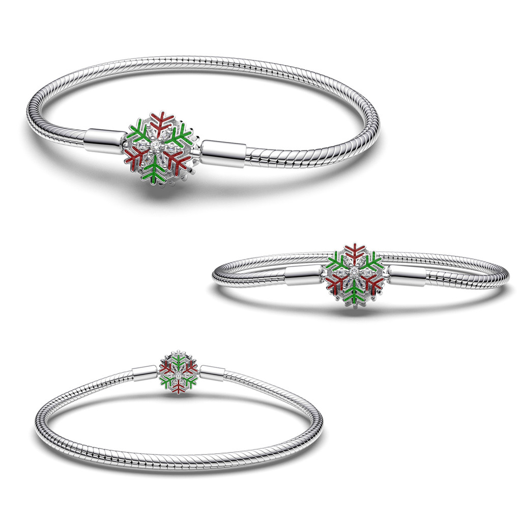 Pulseras Bracelets Original 925 Silver Charm Couple Bracelet Panda Charm Couples Jewelry Italyan