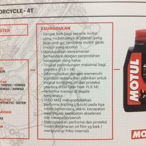 Motul 7100 4T 100% Synthetic Ester