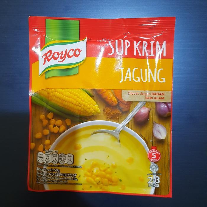 New Royco Sup Krim Jagung 50gr cream soup royco 50 gr