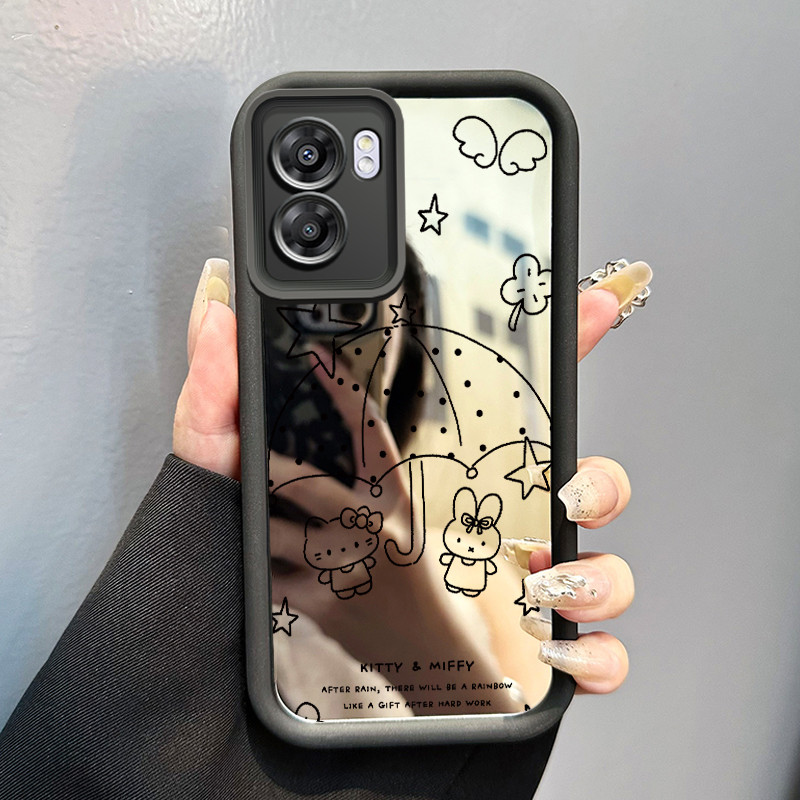 Casing Hp OPPO A57 2022 A77 A2022 A57s A57e A77s Case HP Casing pola Lukisan kartun anime Kartun Kas