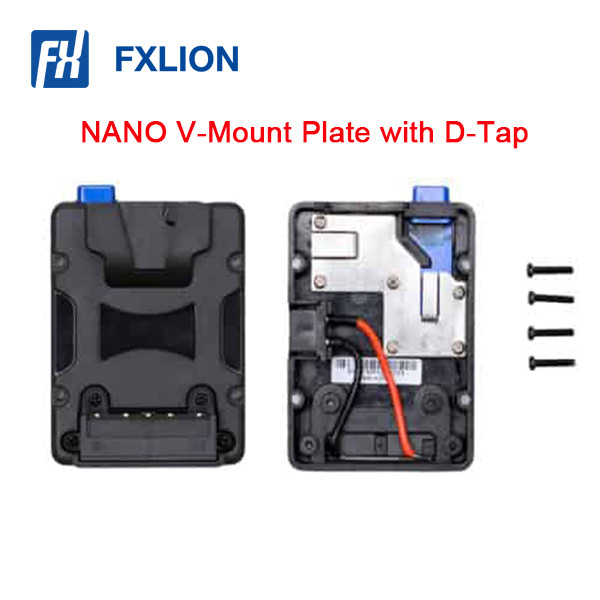 Fxlion Nanop1 Nano V-Mount Plate With D-Tap For Nano One Or Nano Two Battery