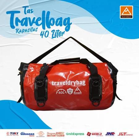 Travel Drybag 40 Liter Waterproof Tas Anti Air Buatan Lokal Terlaris