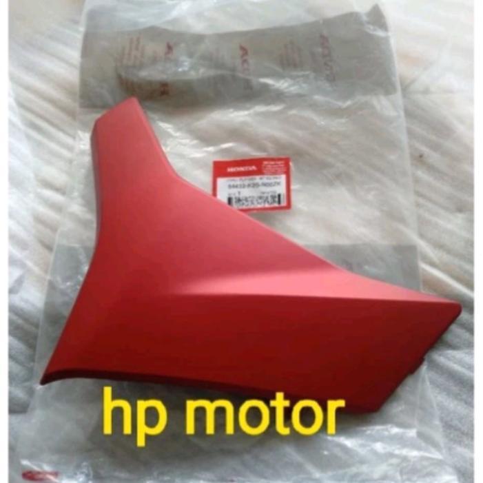 COVER FLOOR KIRI BAWAH VARIO 160 MERAH DOFF DEK BAWAH KIRI VARIO 160 MERAH DOFF ORIGINAL