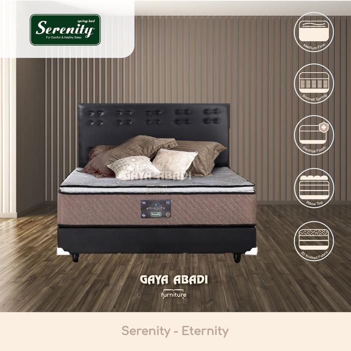 Springbed Serenity Eternity / Kasur Serenity Eternity - Serenity By Elite Springbed