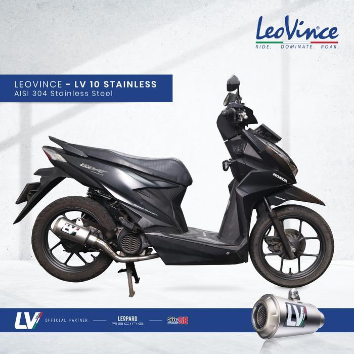 Termurah Knalpot Racing Leovince Beat Fi 2020 Full System Original Vol 1 Terlaris