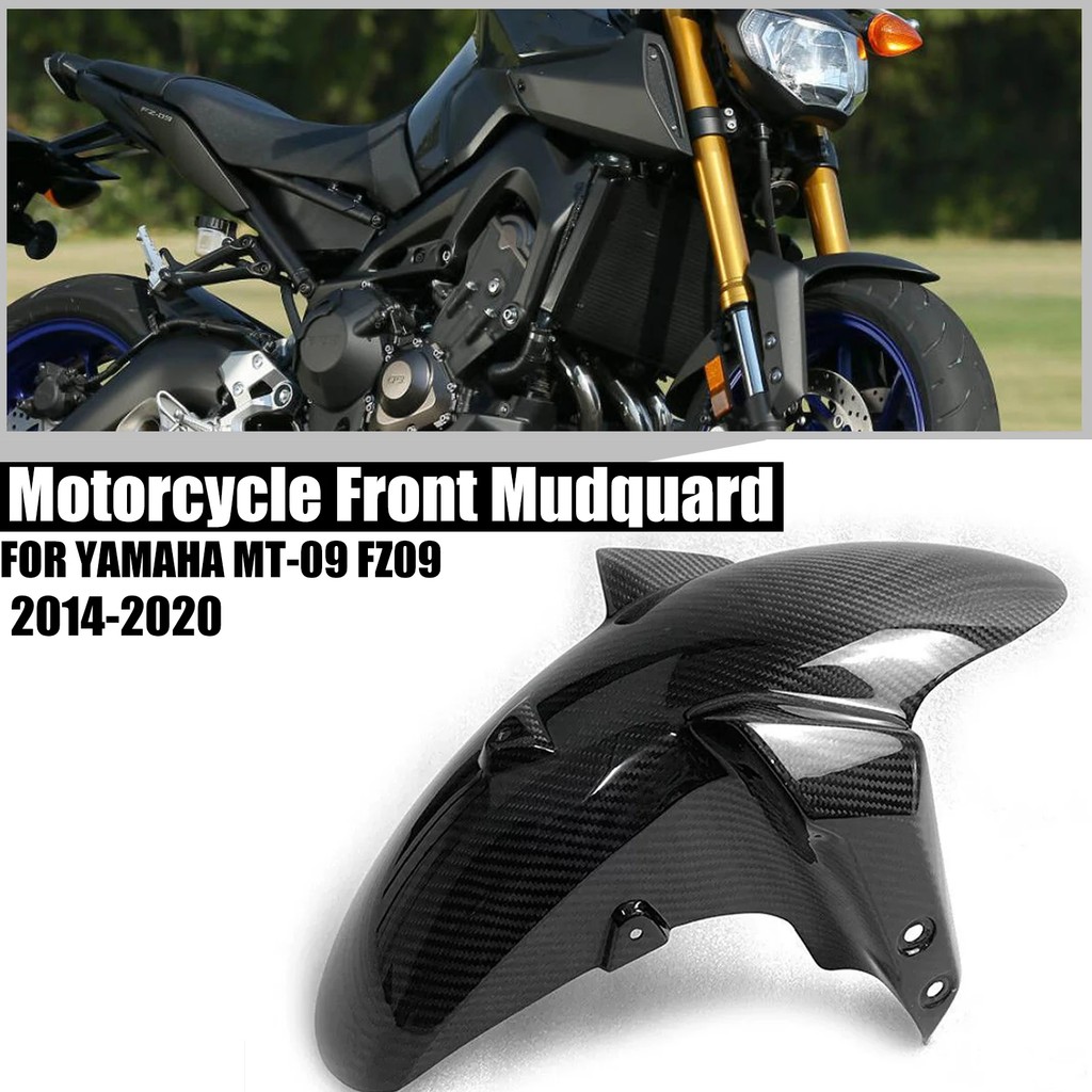 Motorcycle Front Fender Mudguard Fairing For Yamaha Mt09 Mt-09 Fz09 Fz-09 2014-2020 2019 2018 Wheel