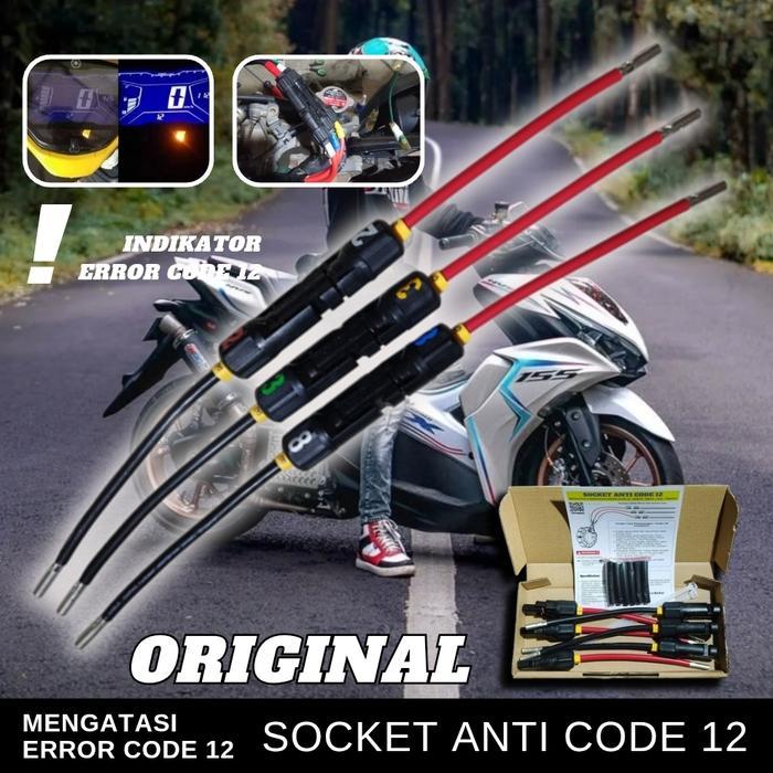Ready Soket aerox 155 anti kode 12, Soket lexi anti kode 12 spull aerox
