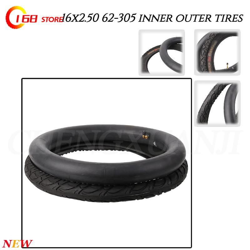 16x2.50 16 Inch Outer Tyre And Inner Tube For Inmotion V10 V10F Unicycle Bike Foldable Bicycle